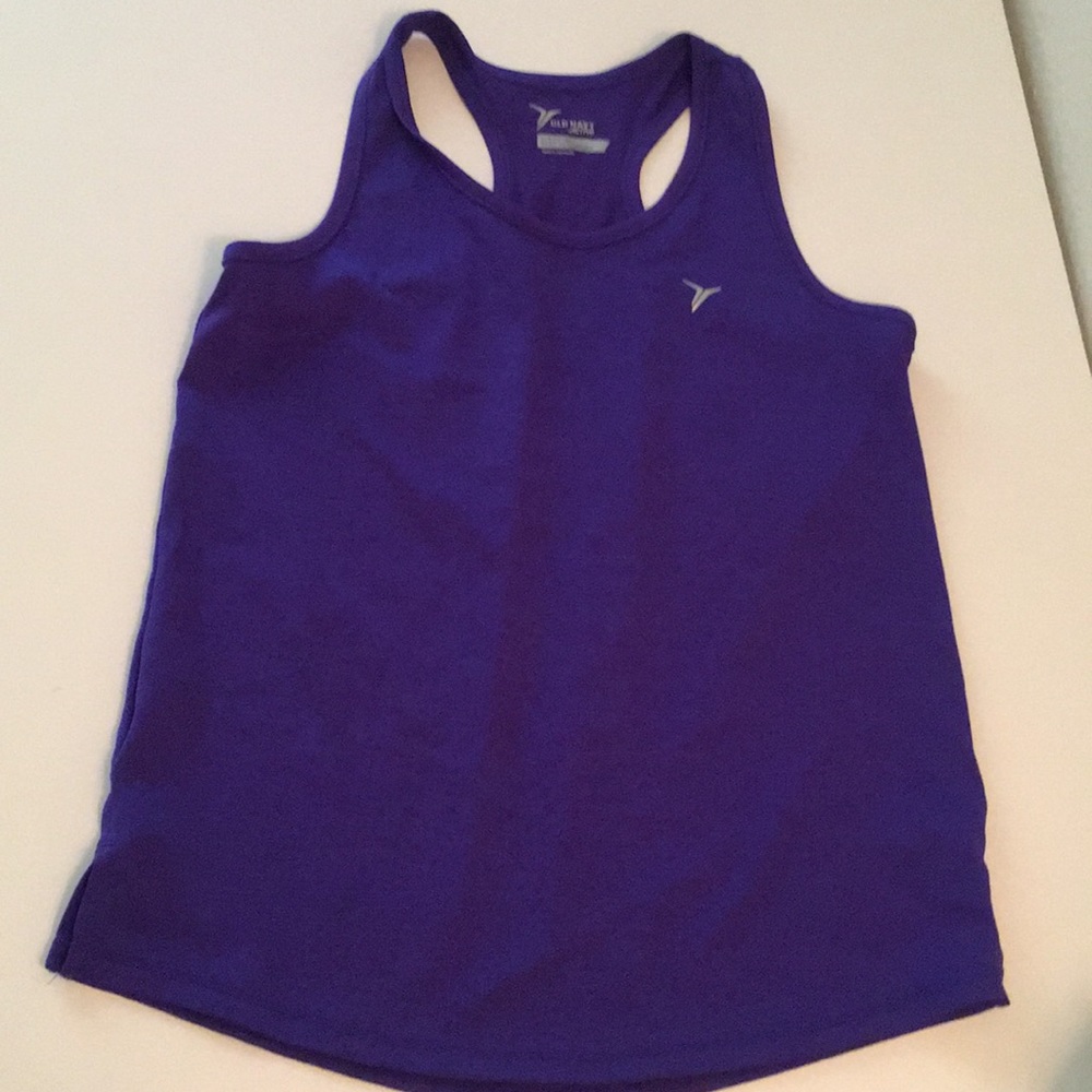 Old navy active purple tank top